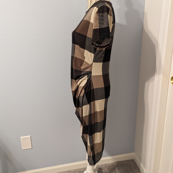 My Bump Women's Maternity Bodycon Causual Short Sleeve Mama Dress - Picture 4 of 5